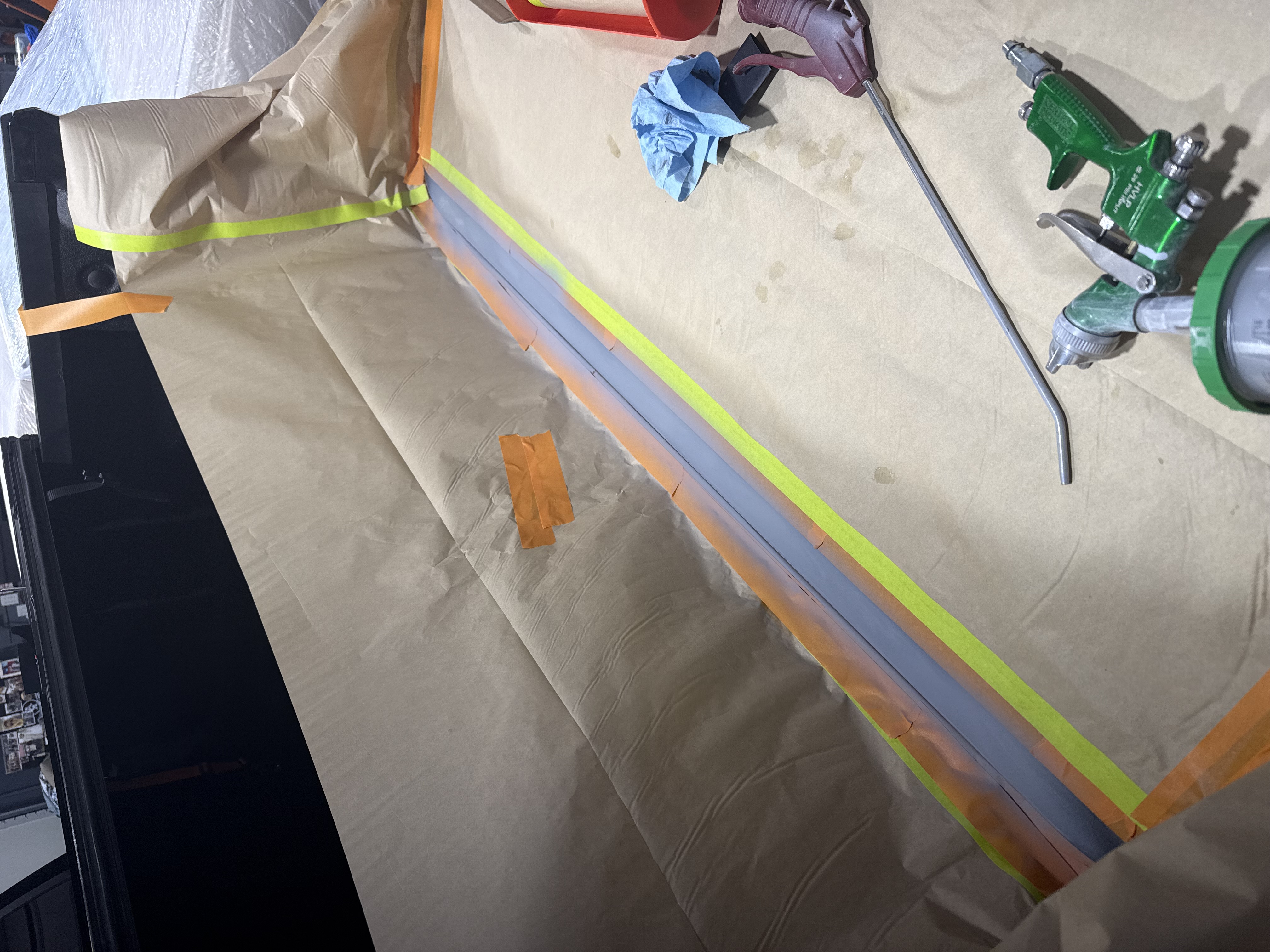Paint Prep with Masking