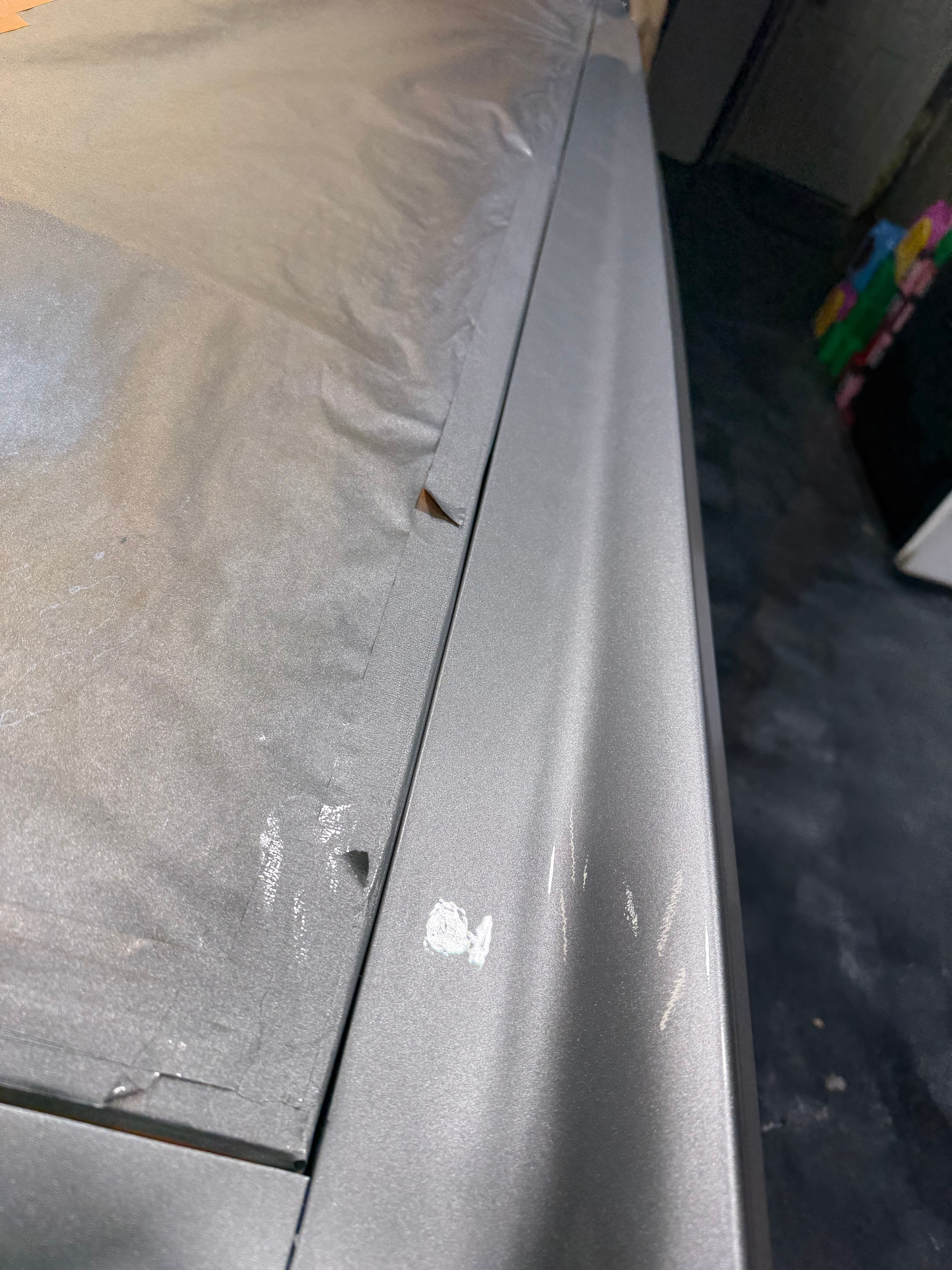 Hood Paint Touch-Up - After