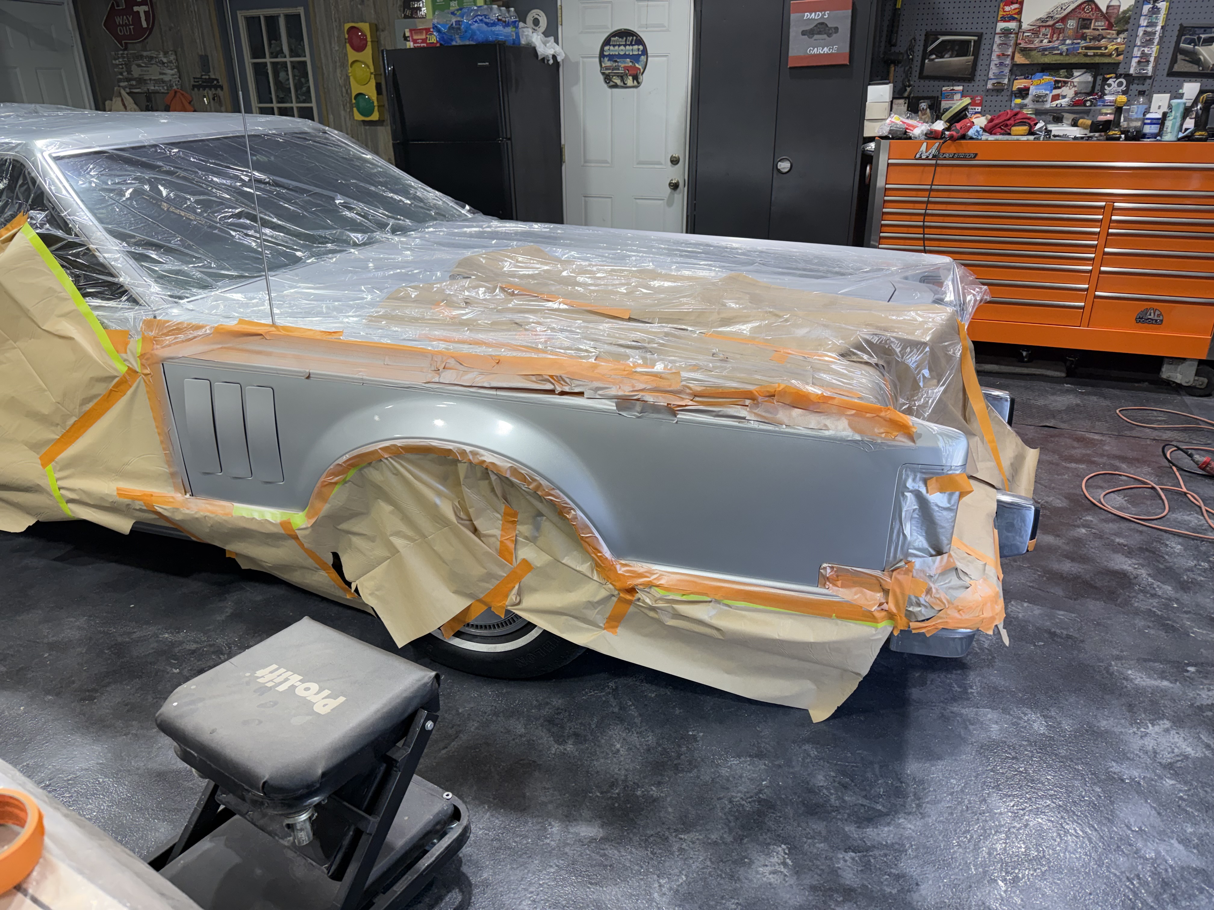 Lincoln Continental Fender Work