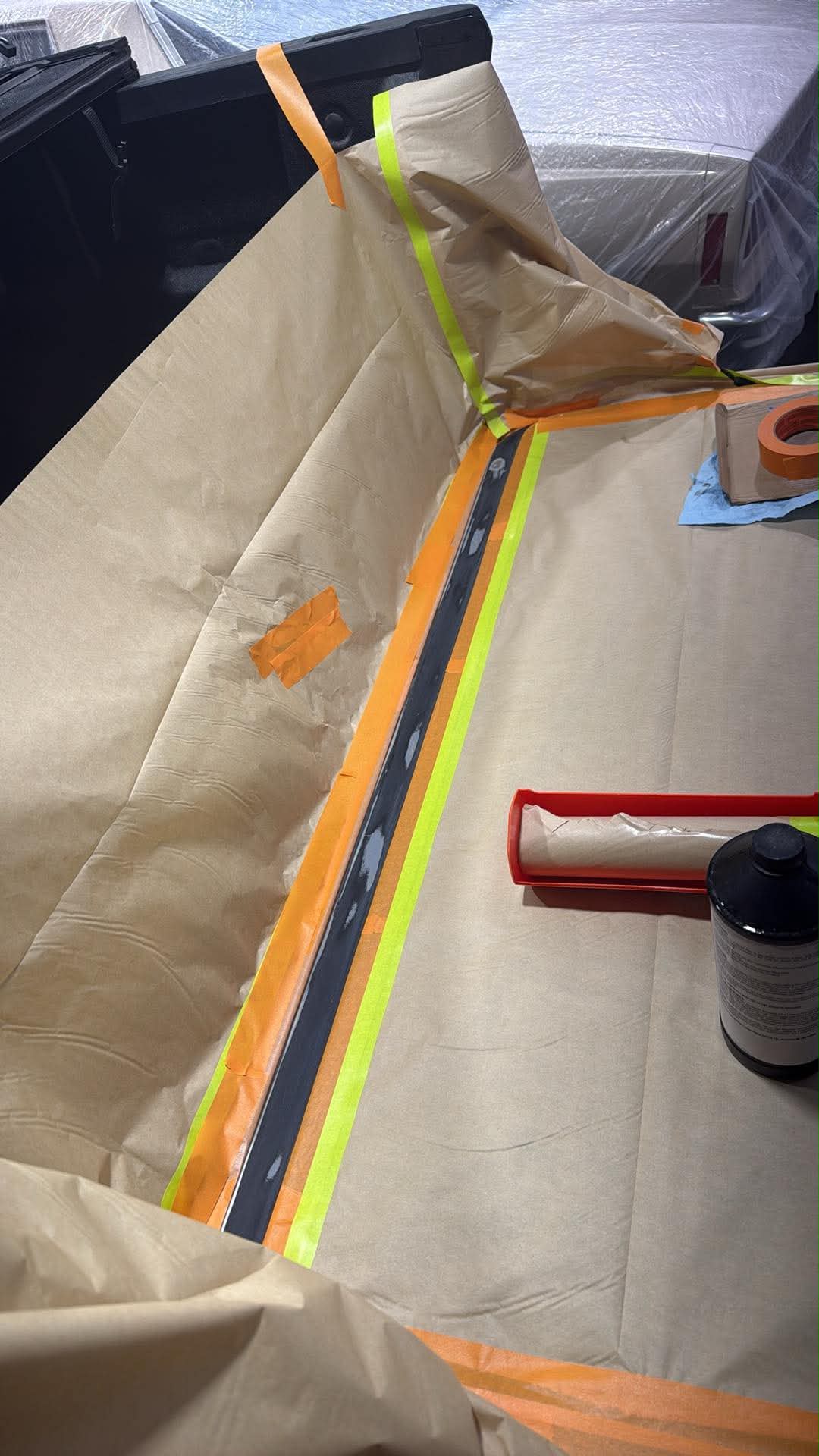 Rail Masking and Prep